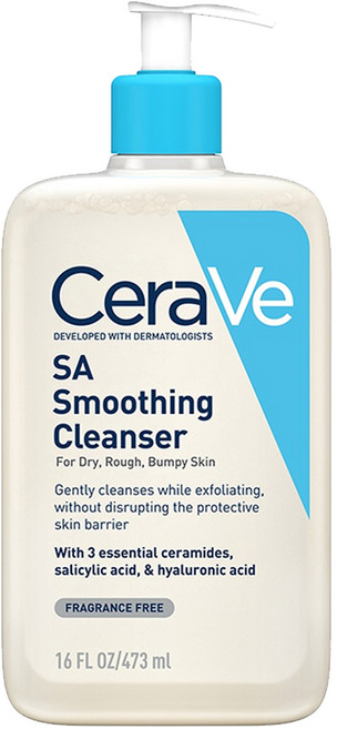 CeraVe 適樂膚 水楊酸煥膚淨嫩潔膚露, 473ml, 12瓶
