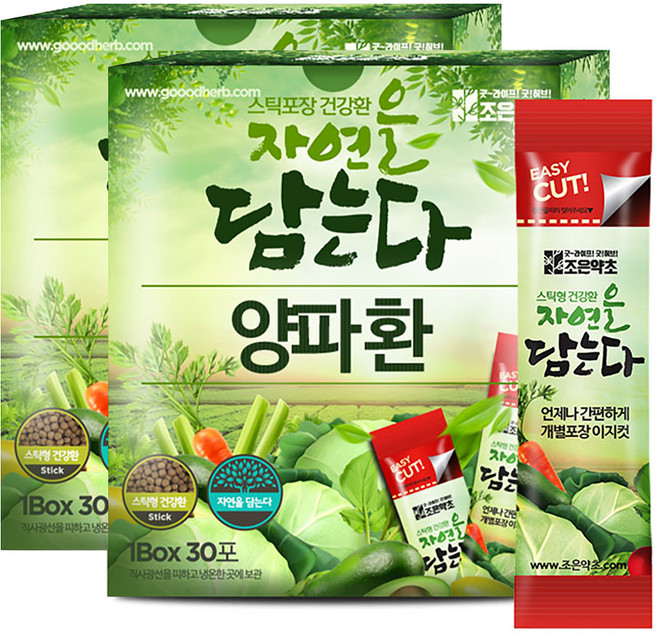 굿허브 조은약초 자연을 담는다 스틱형 양파환, 2개, 90g