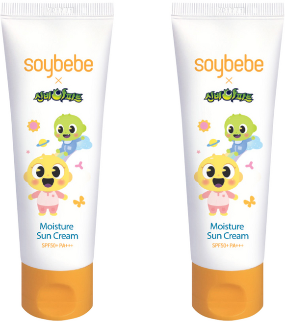 소이베베 신비아파트 유아용 선크림 SPF50+ PA+++, 80g, 2개
