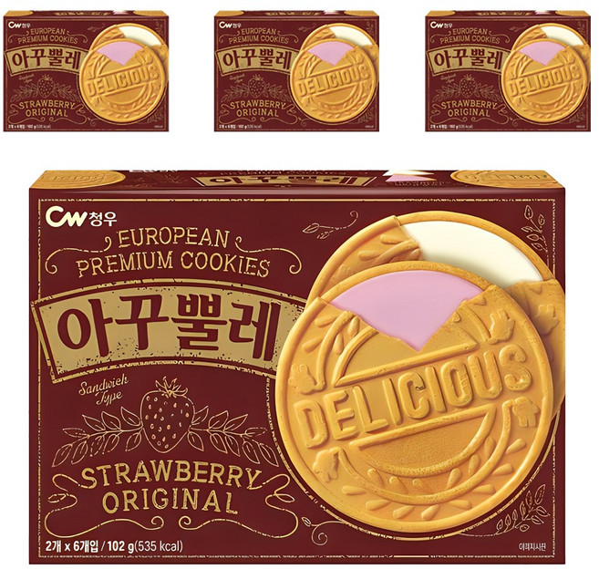 청우식품 아꾸뿔레, 102g, 4개