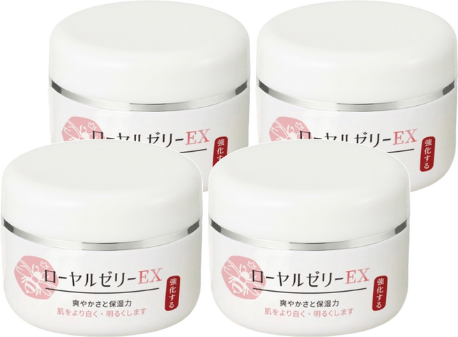 CLEAN SKIN 淨美肌 蜂王乳極萃賦活再生霜升級版 美白保濕, 50ml, 4個