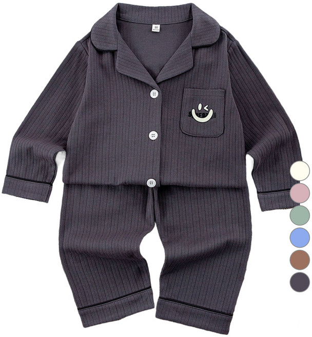 키즈데이 아동용 잠옷 모던스마일 상하의 세트