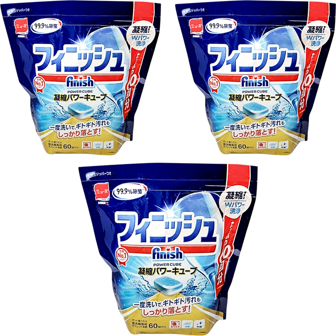 finish 洗碗錠, 300g, 3包