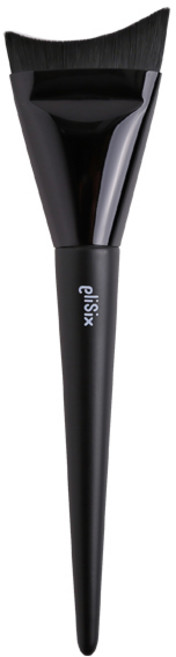 엘리식스 매트 파운데이션 브러쉬, 혼합 색상, 1개