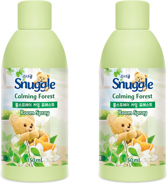 스너글 룸스프레이 카밍 포레스트 리필, 150ml, 2개