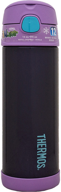 THERMOS 膳魔師 保溫瓶, 深紫色, 470ml, 1個
