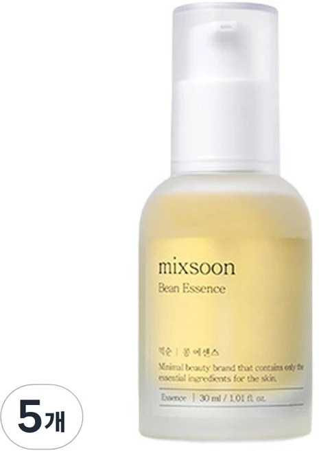 [비건뷰티] 믹순 콩 에센스, 30ml, 5개 - 쿠팡
