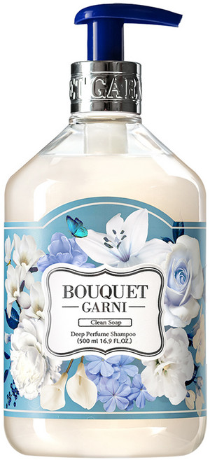 부케가르니 딥퍼퓸 샴푸 클린솝, 500ml, 1개