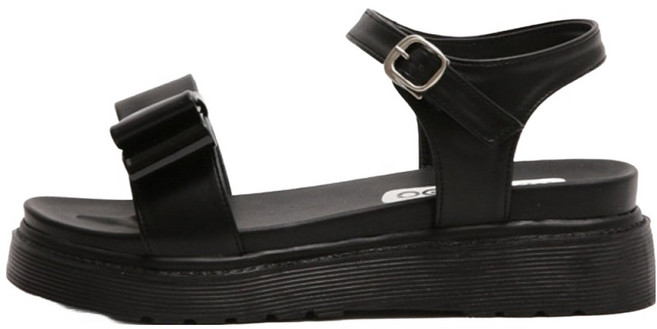 마크모크 여성용 달리아 러블리 캐쥬얼 리본 샌들 5cm