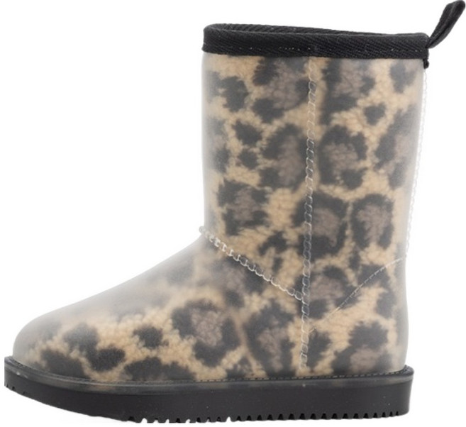 BimboBimba 兒童防水滾邊毛絨靴