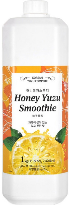 영농조합법인 엔자인팜 허니 유자 스무디, 1kg, 1개입, 1개