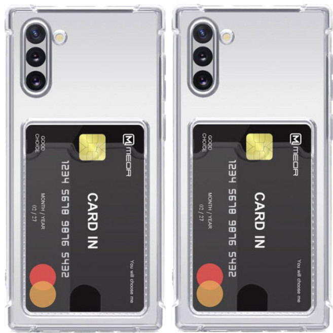 메오르 에어쇼크 핑거홀 카드 젤리 케이스 2개