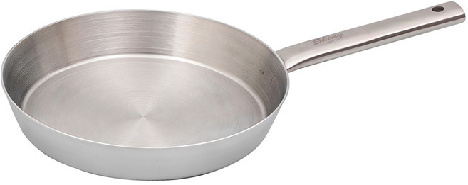 퀸센스 인덕션 샤이니 통5중 스텐 프라이팬, 24cm, 1개