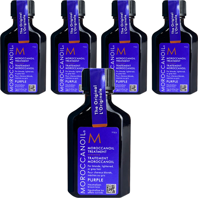 MOROCCANOIL 摩洛哥優油 紫色優油, 25ml, 5瓶