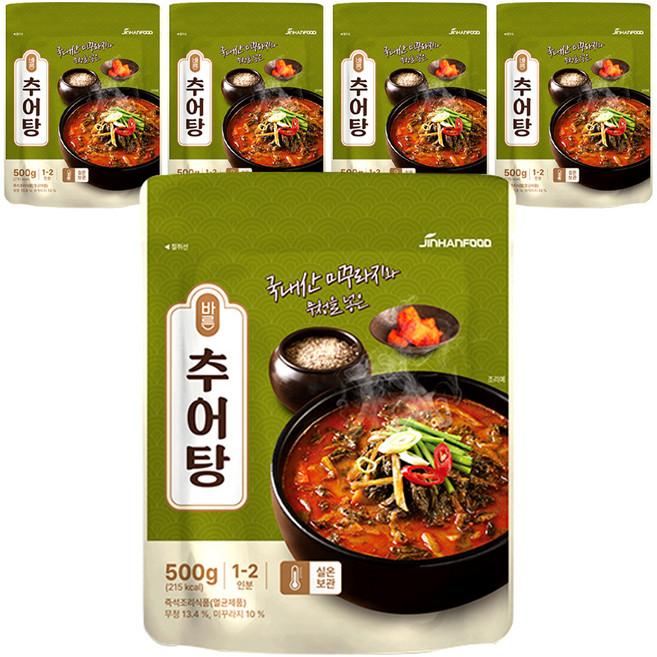 Jinhan Food 泥鰍湯, 500g, 5個