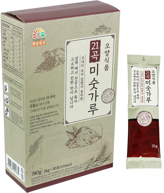 Sunny 21穀麵茶粉 30包入, 1盒, 780g