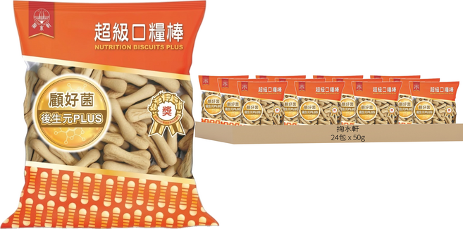 掬水軒 超級口糧棒, 50g, 24包