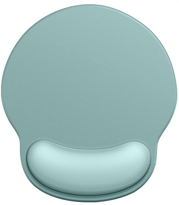 오엠티 파스텔 손목보호 젤 마우스패드, 블루, 1개