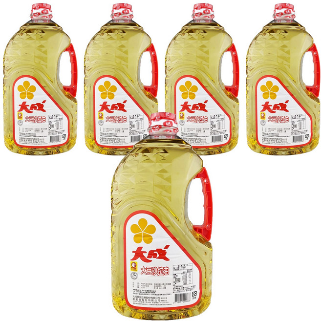大成 大豆沙拉油, 3L, 5桶