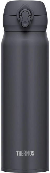 THERMOS 膳魔師 真空斷熱保溫瓶 JNL-606, 黑色, 600ml, 1個