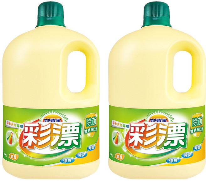 Magic Amah 妙管家 彩色漂白水 麝香香味, 2.6kg, 2桶
