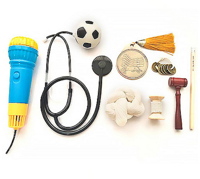 파티렐라 기본 돌잡이 9종 세트, 혼합색상, 1세트