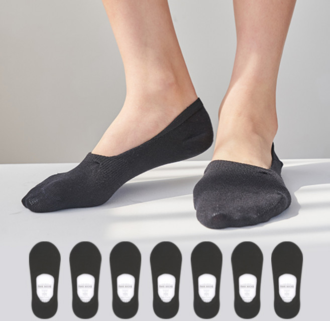 GGRN 남성용 스탠다드 168N 굿피트 페이크 삭스 8켤레 세트