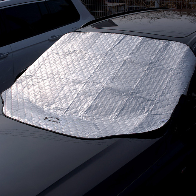 시온넷 차량용 햇빛가리개 + 고급보관파우치, 혼합색상, 1개