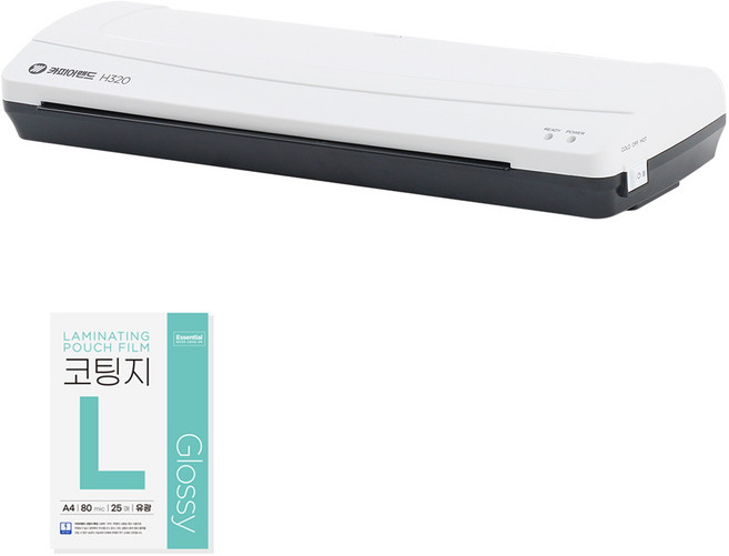 카피어랜드 2롤러 코팅기 H320 + 페이퍼가이드 세트, A3