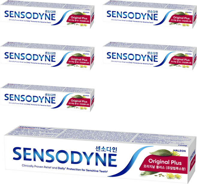 센소다인 오리지날 치약, 100g, 6개