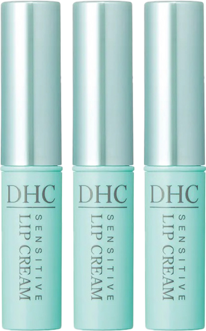 DHC 台灣公司貨 純欖護唇膏 敏感肌用, D421, 1.5g, 3支