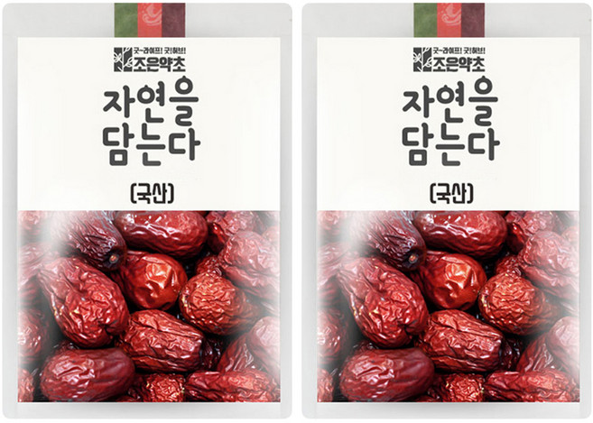 조은약초 자연을 담는다 대추, 700g, 2개