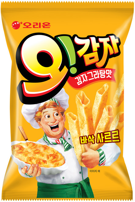 오리온 오감자 그라탕 스낵, 50g, 1개