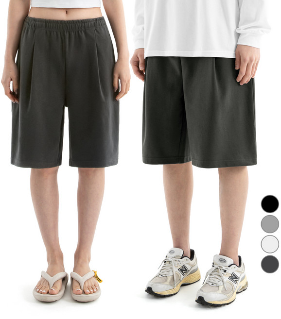 네이븐 남녀공용 원턱 반바지 NA2OHP