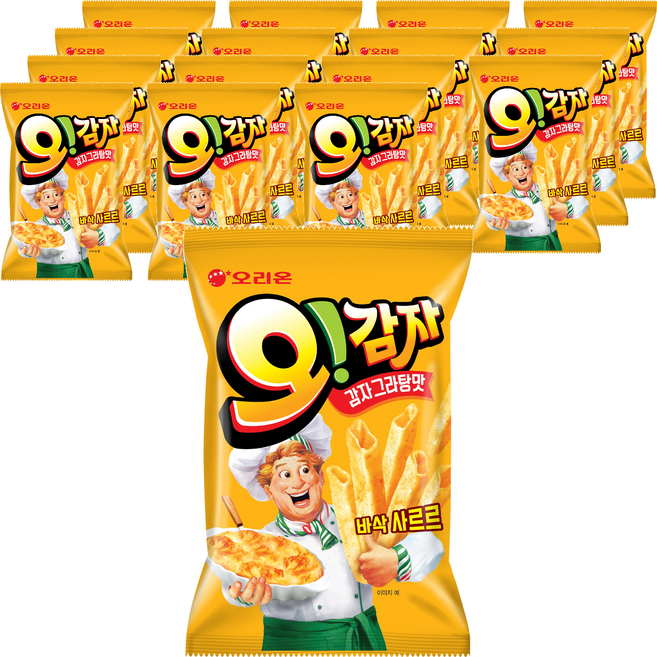 ORION 好麗友 五倍馬鈴薯焗烤點心, 50g, 16個