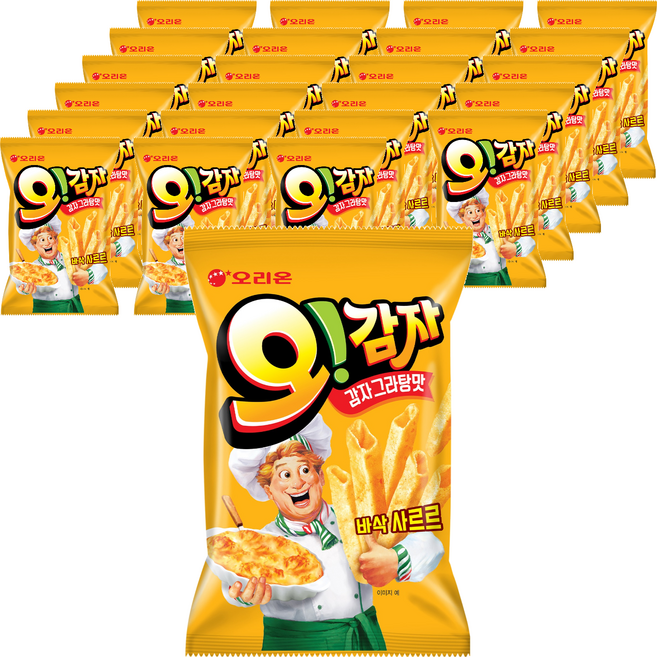 오리온 오감자 그라탕 스낵, 50g, 24개