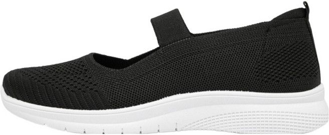 월드컵 여성용 카프리 메리제인 밴드 슬립온