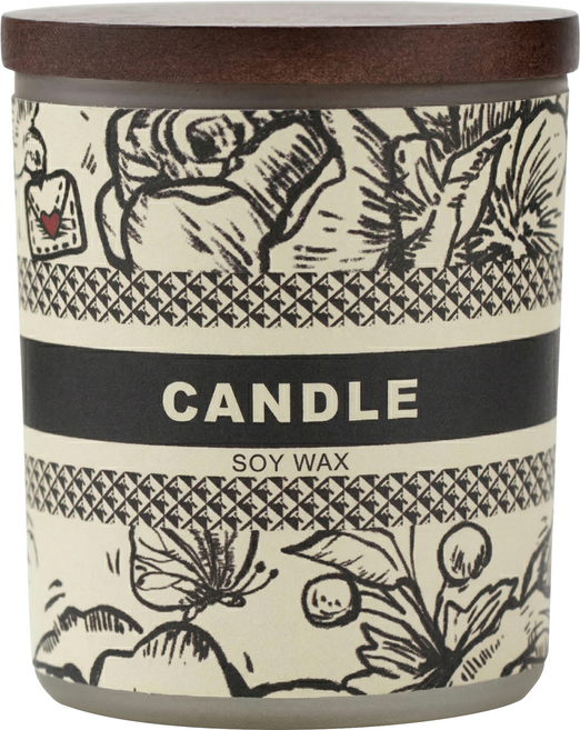 光影特調香氛蠟燭, 榛果摩卡, 440g, 1個