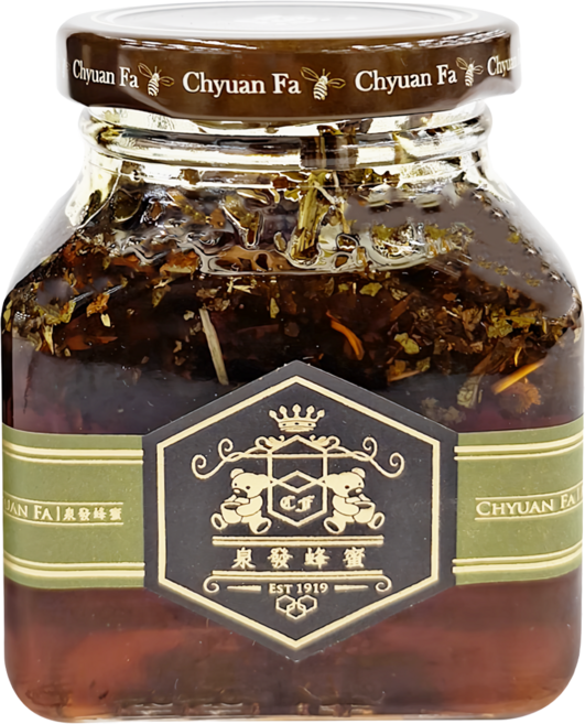 Chyuan Fa 泉發蜂蜜 蘋果花草蜂蜜醬, 250g, 1罐