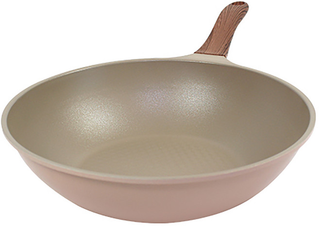 Kitchen-Art 木柄鑽石級深型炒鍋, 28cm, 1個