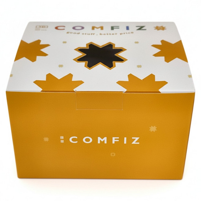 COMFIZ 康菲 幼幼3D醫療 9.9 x 10.6cm 1-3歲, 星際浩瀚 深灰色, 30片, 1盒