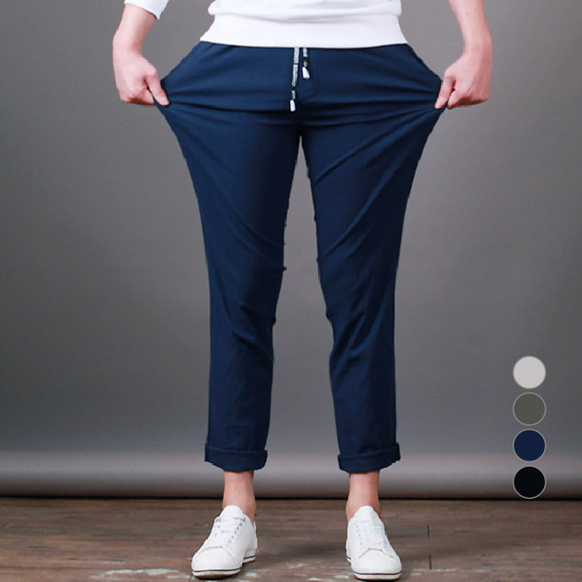 스댕클럽 남성용 하이스판 치노 밴드 면바지 SBJ2514