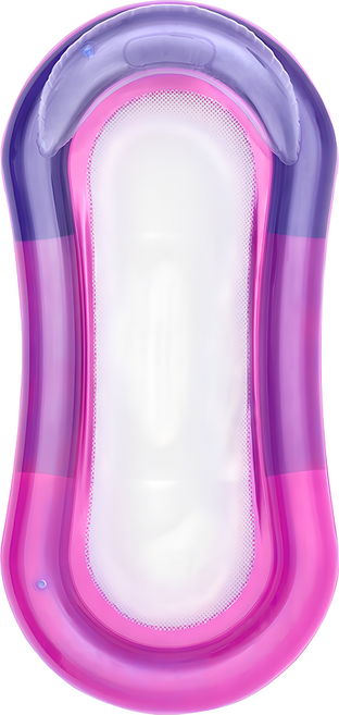 Bestway 網布飄浮躺椅 43103, 紫色, 1個