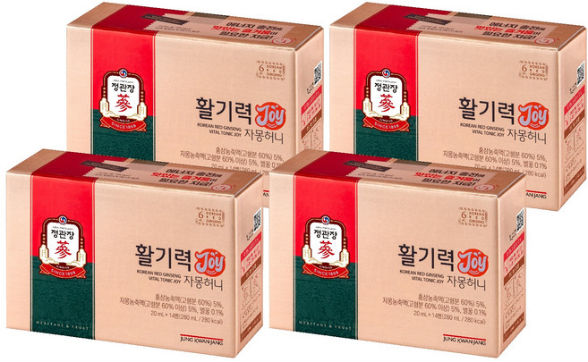 정관장 정품 활기력 JOY, 20ml, 56개