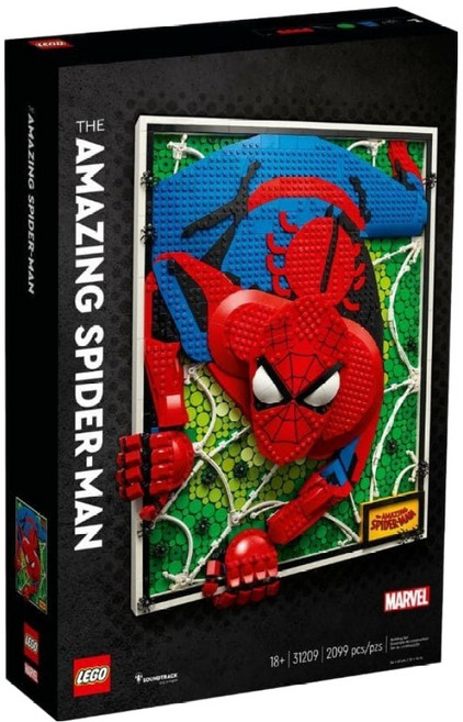 LEGO 樂高 蜘蛛人系列 31209 2099塊, 驚奇蜘蛛人 The Amazing Spider-Man, 1盒
