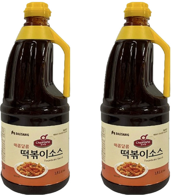 쉐프원 떡볶이소스, 1.8L, 2개