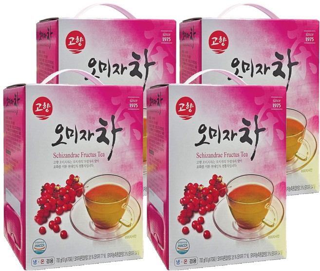 Korean ginseng product 故鄉五味子茶, 10g, 4個, 70入