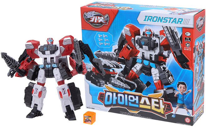 헬로카봇 아이언스타 로봇장난감, 혼합색상, 1개