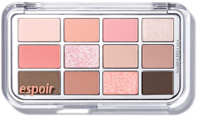 [비건뷰티] 에스쁘아 아이 코어 팔레트, 1호 포쉬 코랄, 1개