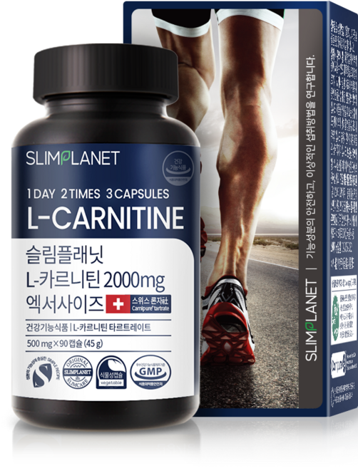 슬림플래닛 L 카르니틴 2000mg 엑서사이즈, 90정, 1개